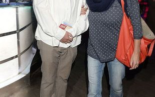 Kazik Staszewski z żoną Anną na premierze (FOTO)