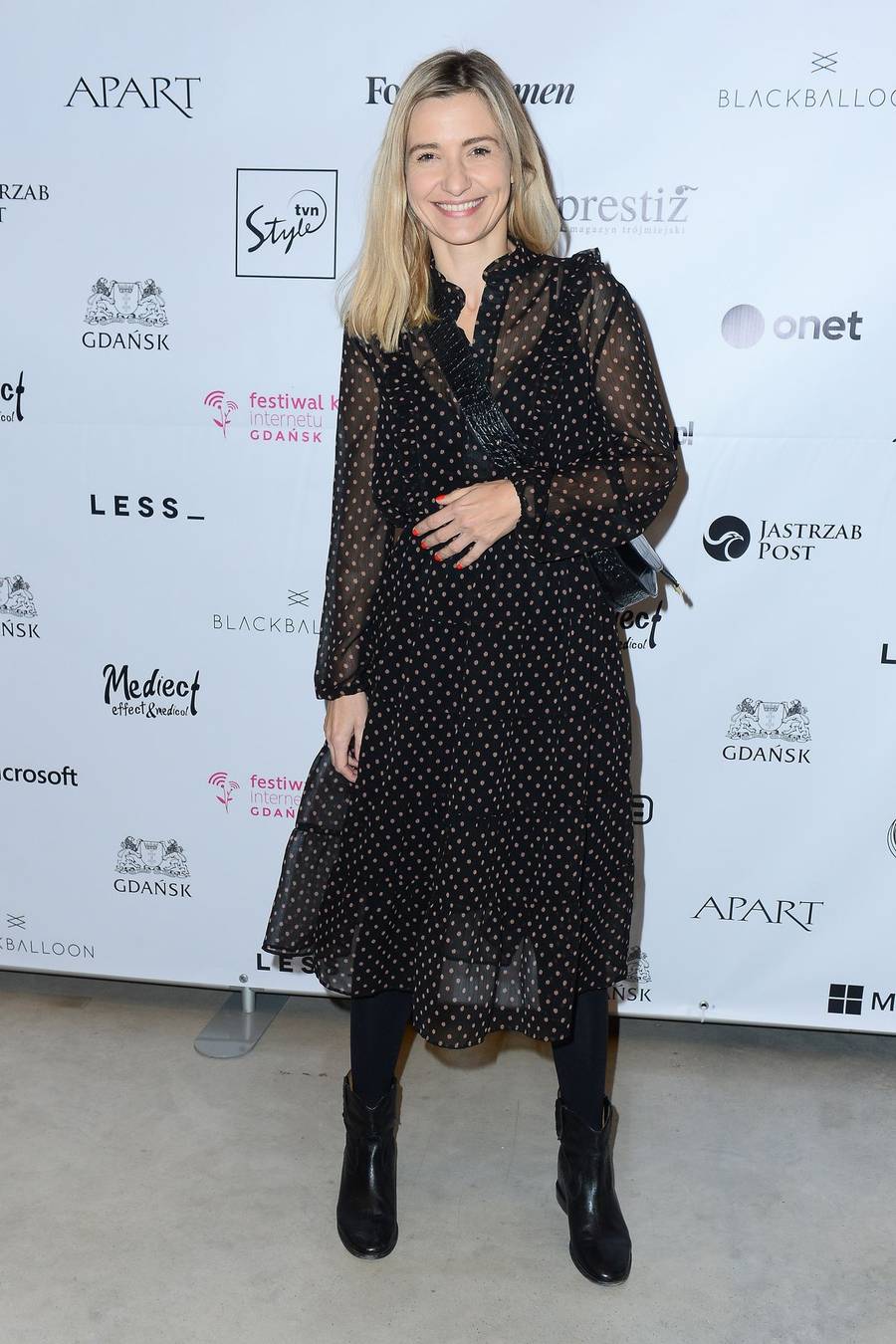 Edyta Pazura, Joanna Przetakiewicz, Małgorzata Kożuchowska i inne gwiazdy na Festiwalu Kobiet Internetu w Gdańsku.