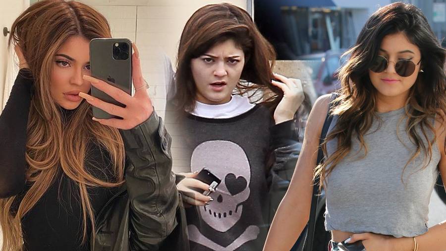 Kylie Jenner na starych zdjęciach