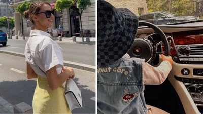 Patrycja Tuchlińska pozuje z 3-letnim synkiem na tle helikoptera. Ale on już duży!