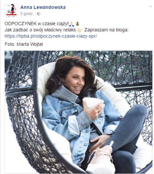 Lewandowska o odpoczynku w ciąży, a internauci: Jak się ma tyle siana…