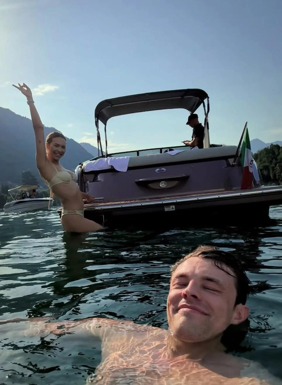 Sandra Kubicka, Adam Zaorski, fot. Instagram
