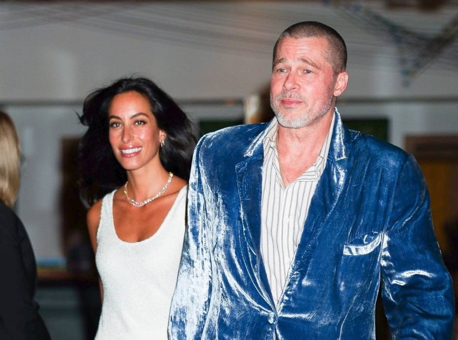 Brad Pitt przyłapany z NOWĄ partnerką! Kim zastąpił Angelinę Jolie? (FOTO)