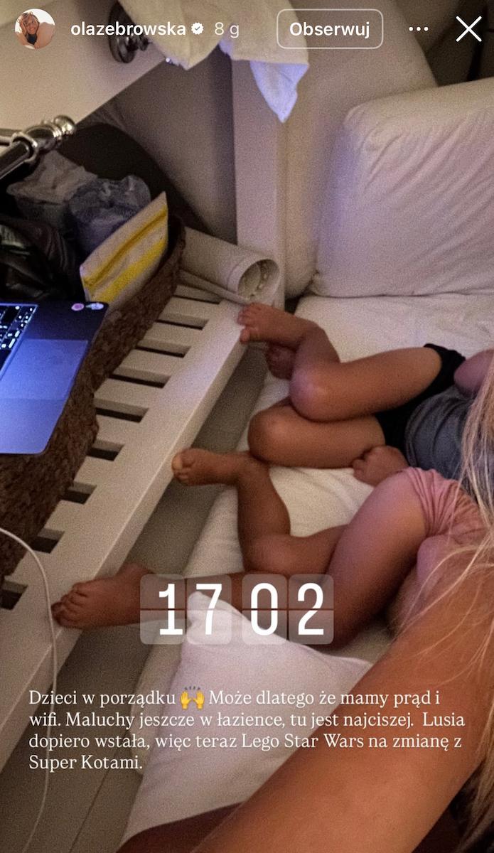 fot. Instagram @olazebrowska