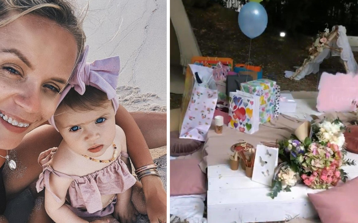 WOW! Anna Skura przygotowała Melody bajeczny roczek w OGRODZIE