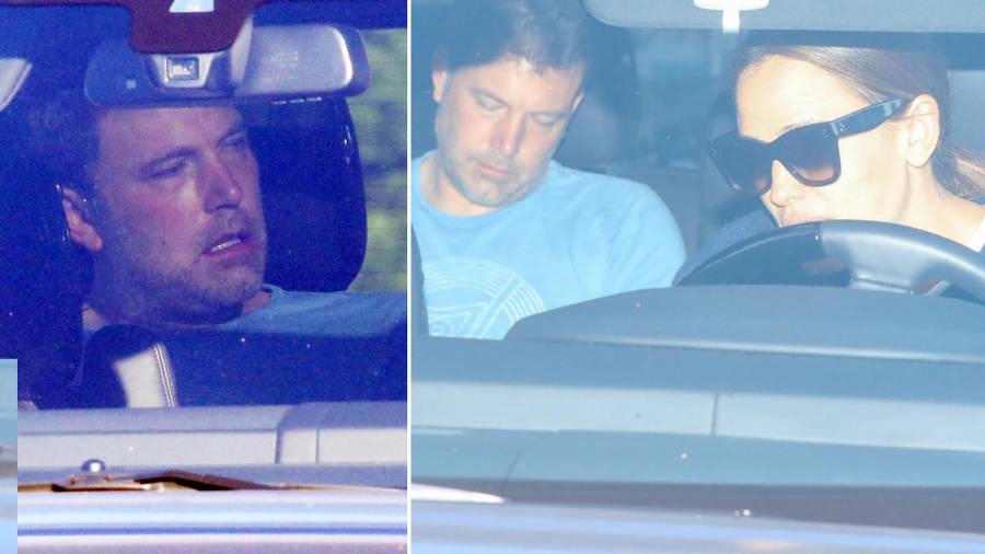 PIJANY Ben Affleck na tylnym siedzeniu wraca na odwyk