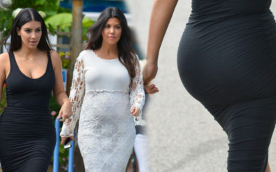 Anioł i diablica, czyli Kim kontra Kourtney Kardashian FOTO