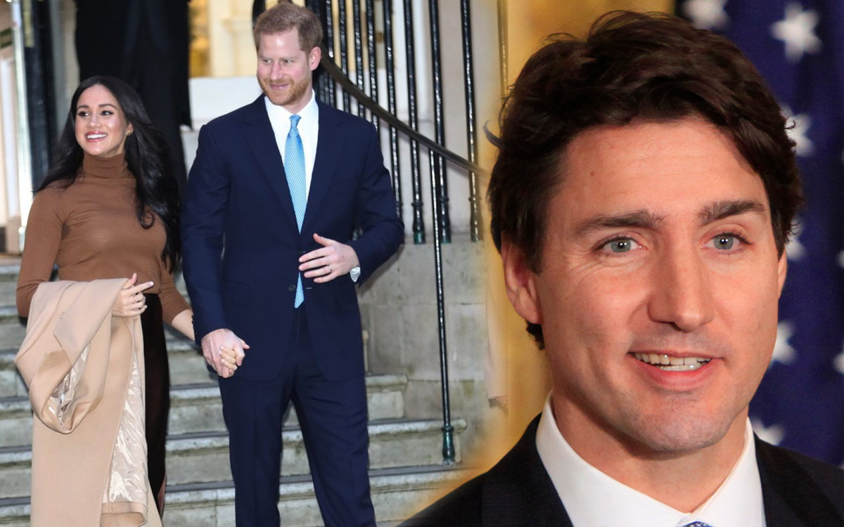 Justin Trudeau skomentował decyzję Meghan i Harry’ego o wyprowadzce do Kanady
