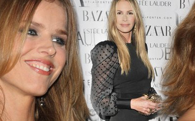 Parada modelek na imprezie Harper’s Bazaar (FOTO)