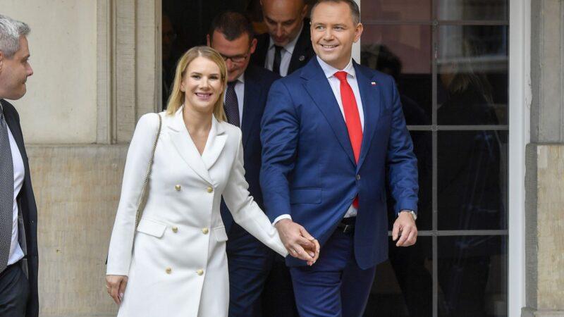 Marta Nawrocka, Karol Nawrocki, fot.: AKPA