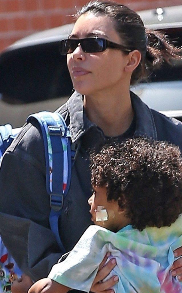 Kim Kardashian z synem Saintem