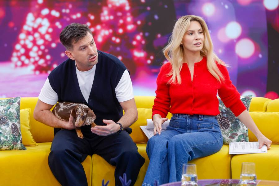 Maciej Rock, Agnieszka Hyży, fot. AKPA.