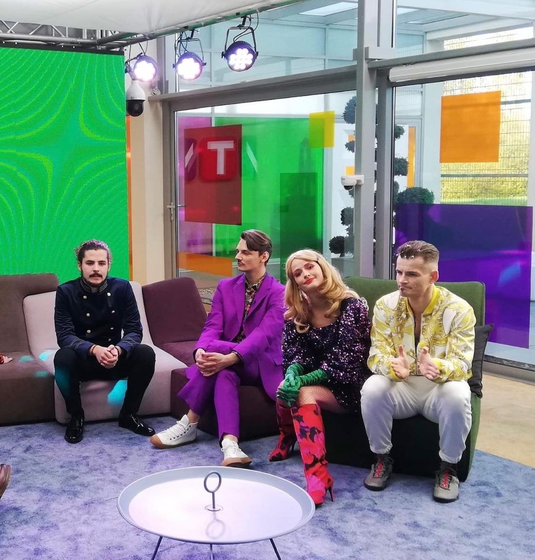 Dominika Kryszczyńska na planie międzynarodowej produkcji, fot. Materiały prasowe