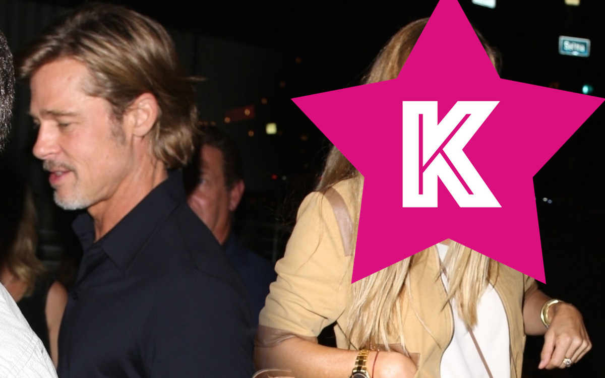 Ona jest NOWĄ dziewczyną Brada Pitta? Wyszedł z nią z imprezy (ZDJĘCIA)