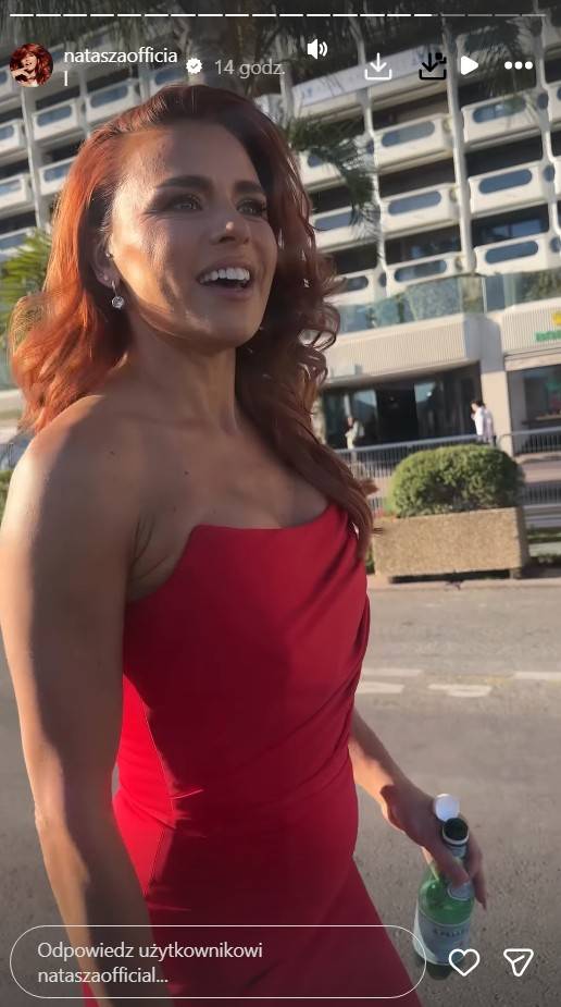 Natasza Urbańska olśniewa w Cannes, fot. Instagram