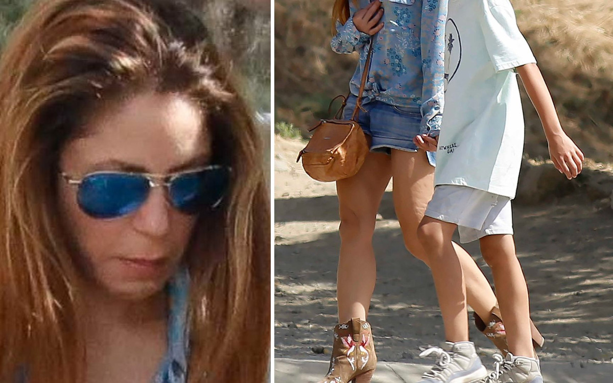 Shakira na spacerze z dziećmi. Smutek widać na twarzy (ZDJĘCIA)