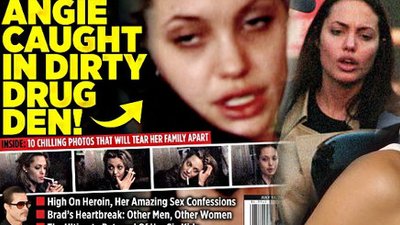 Brudna i mizerna Angelina Jolie na haju