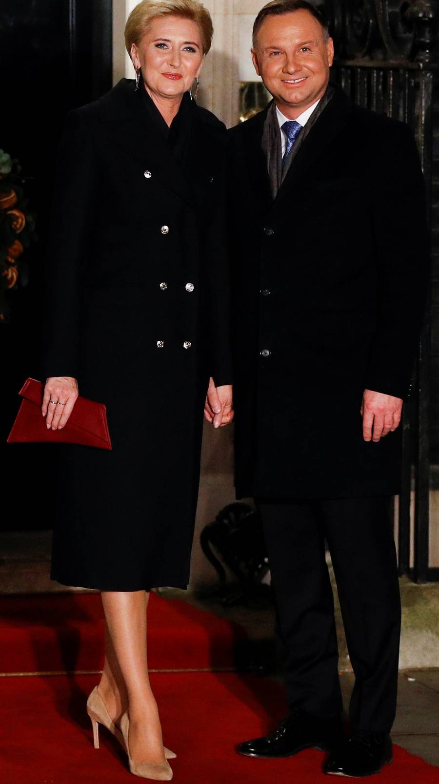 Spotkanie NATO u Królowej Elżbiety II: Agata Duda, Melania Trump i księżna Camilla