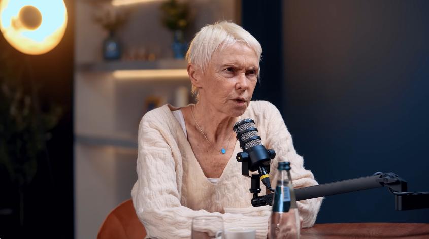 Ewa Błaszczyk, fot. podkast Rezultaty / YouTube.