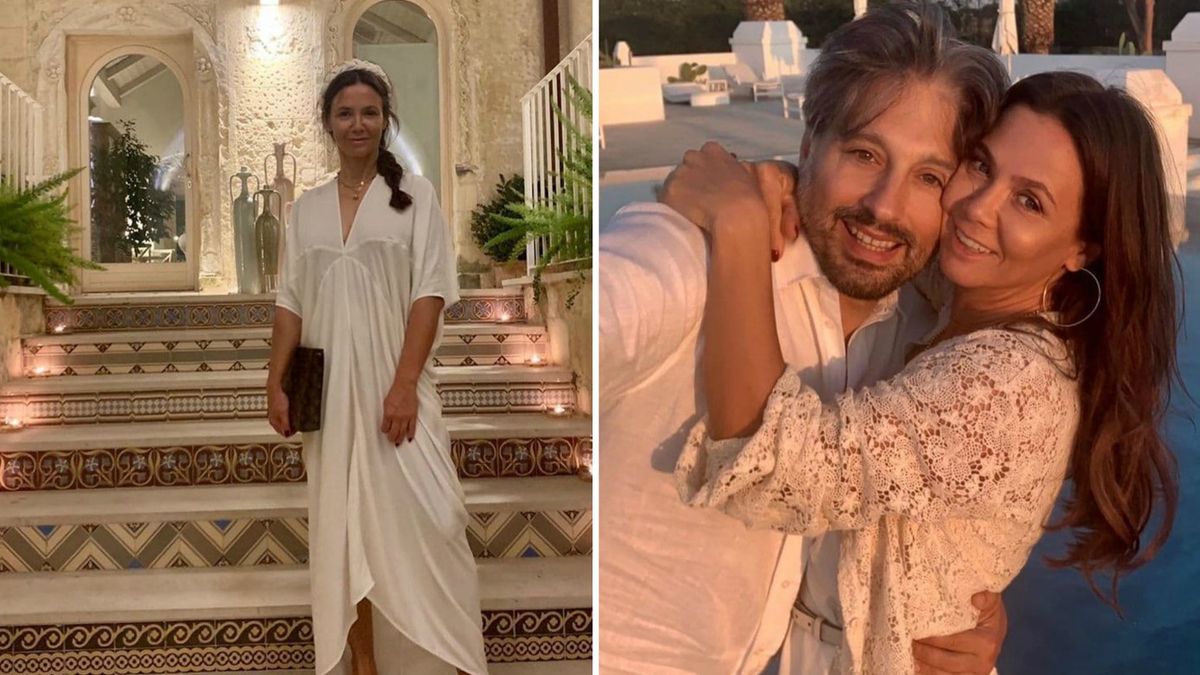 Kinga Rusin, Marek Kujawa/fot. Instagram/kingarusin