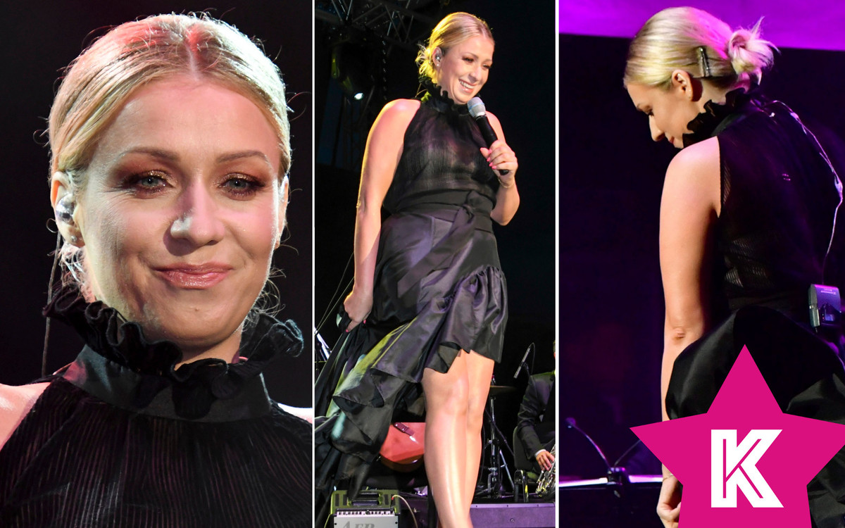 Wpadka Katarzyny Cerekwickiej – wiatr podwiał jej sukienkę i odsłonił MAŁO SEKSOWNĄ bieliznę