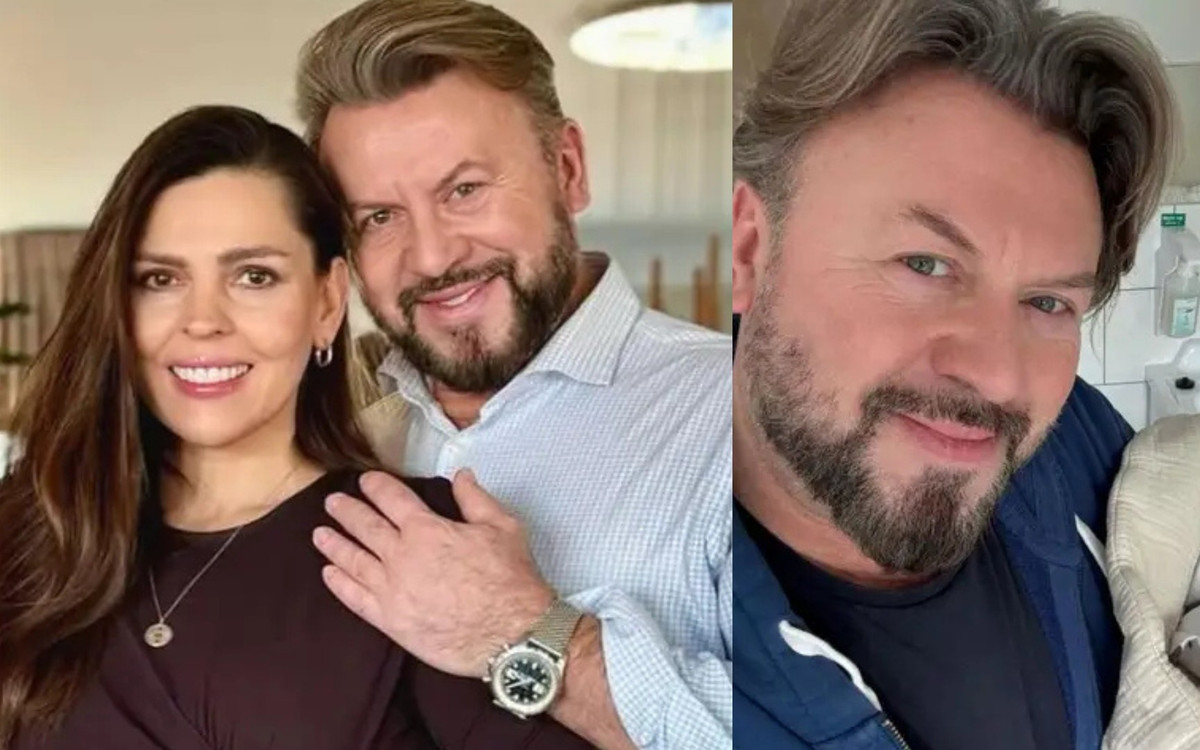 Został ojcem w wieku 54 lat. Dziś pokazał synka. Maurycy to cały tata!