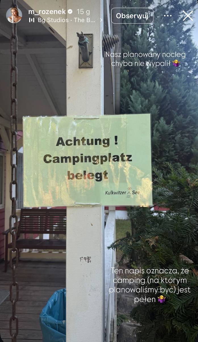 Małgorzata Rozenek z rodziną ruszyła w podróż kamperem. Napotkali pierwsze trudności… (FOTO)