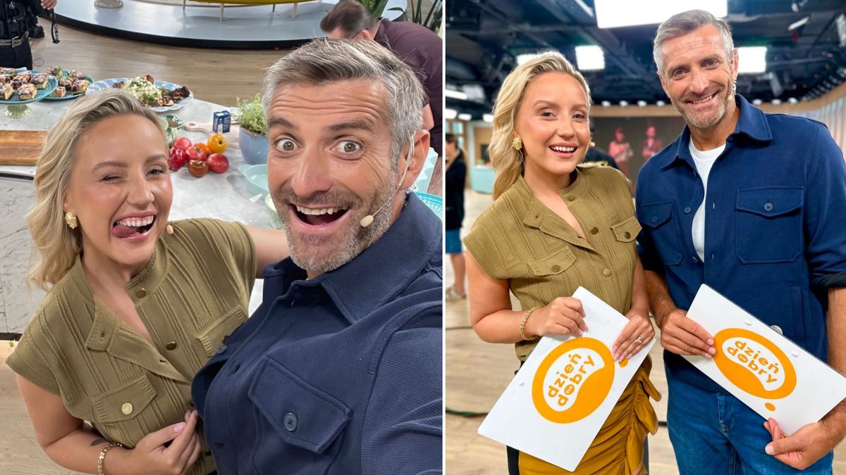 Maciej Dowbor pierwszy dzień w "Dzień Dobry TVN" 