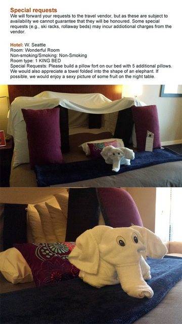 Internauta oszalał! Zobaczie, jakie specjalne życzenia miał do obsługi hotelu