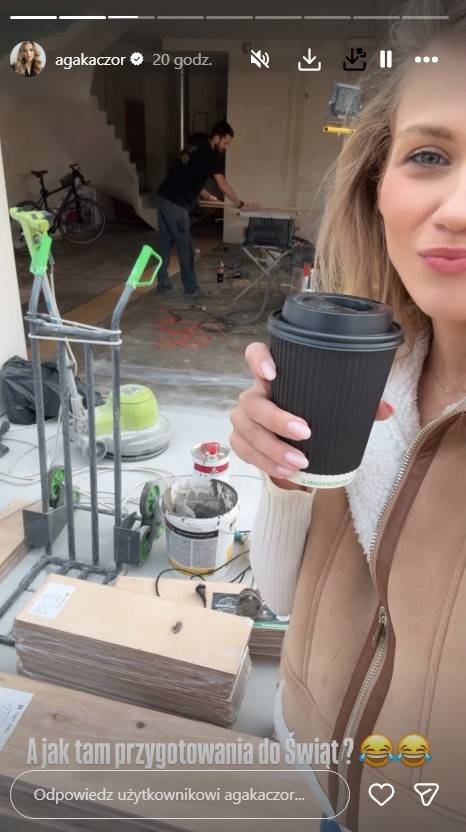 Dom Agnieszki Kaczorowskiej fot. Instagram