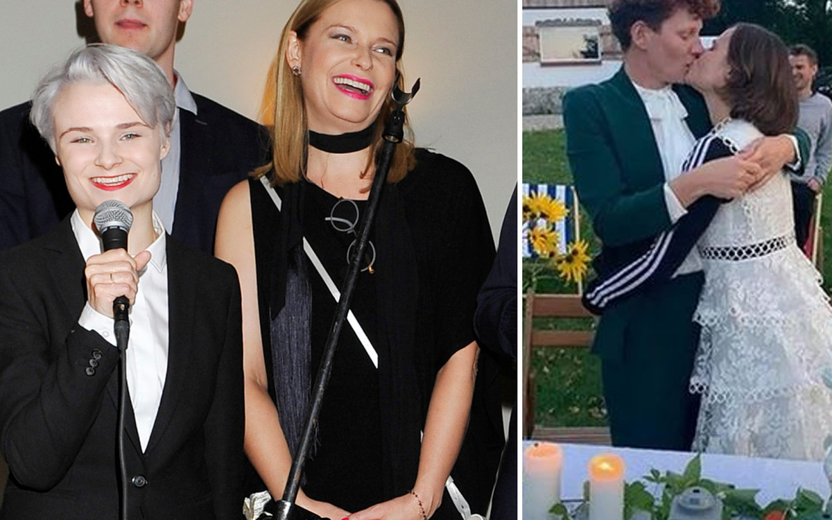 Córka Pauliny Młynarskiej wzięła drugi ŚLUB z partnerką: Je**ć homofobię