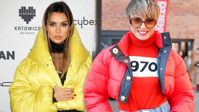 Natalia Siwiec i Kasia Sokołowska w mega krótkich puchówkach (ZDJĘCIA)