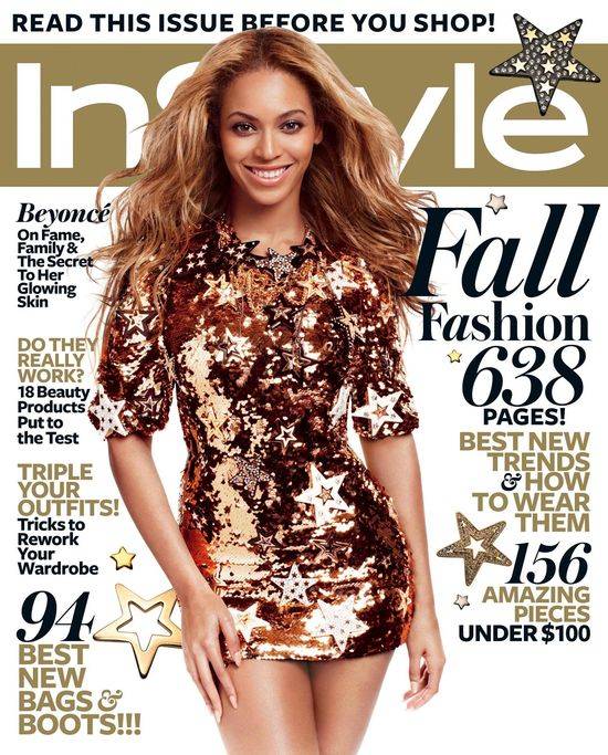 Beyonce na okładkach magazynów