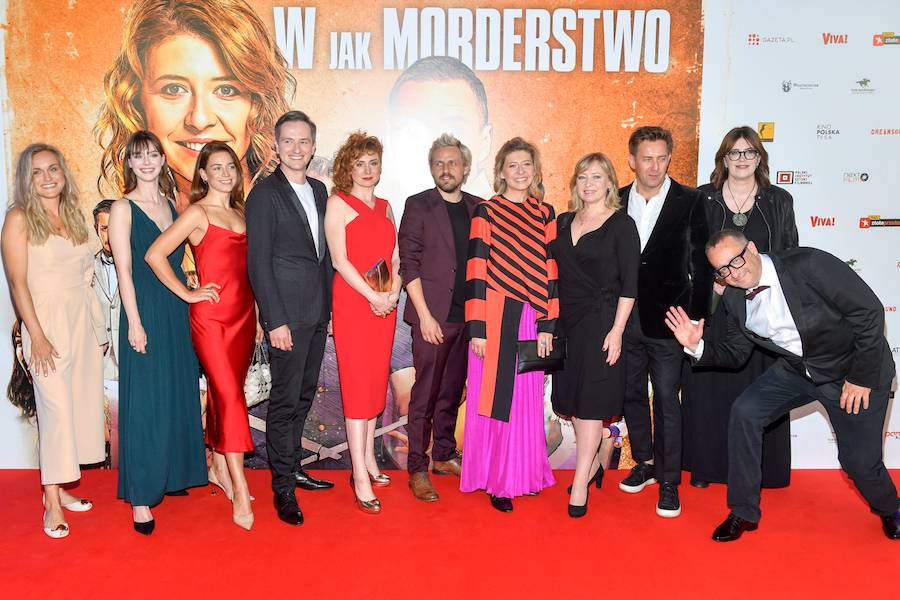 Gwiazdy powróciły na ściankę. Premiera filmu “W jak morderstwo” (ZDJĘCIA)