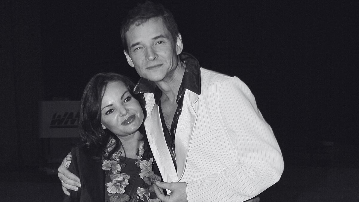 Przemysław Babiarz z żoną fot. KAPiF