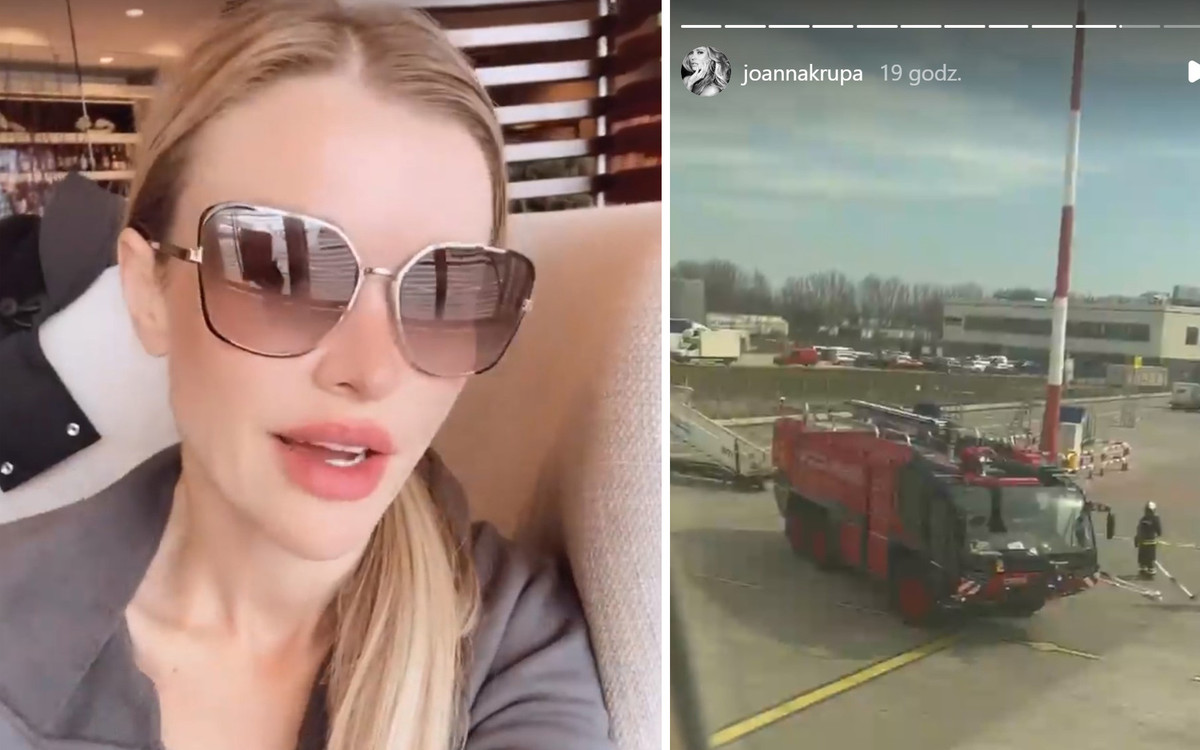 Joanna Krupa przeżyła CHWILE GROZY w samolocie!