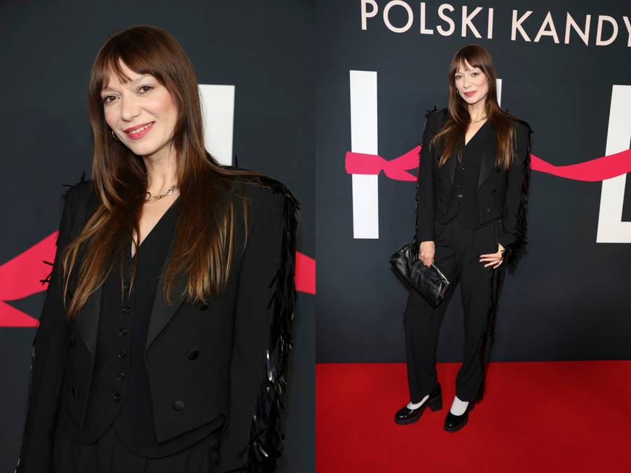 Premiera “Chłopów”: Ewa Kasprzyk z nową fryzurą, Foremniak w groszkach, Julia Wieniawa z odważnym dekoltem