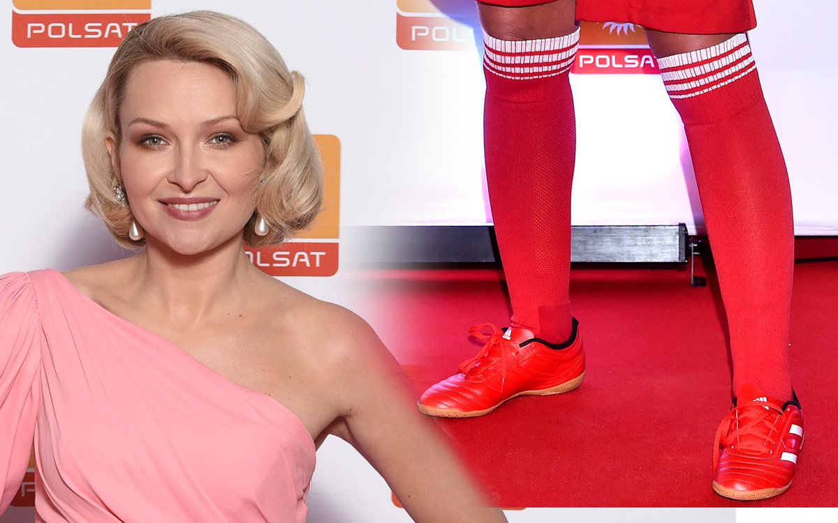 Ramówka Polsatu: Marieta Żukowska w różowej mini, Karolina Szostak od pasa w dół na sportowo (ZDJĘCIA)