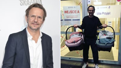 Tak Bartłomiej Topa usypia bliźniaki. Ale UROCZA fotka!