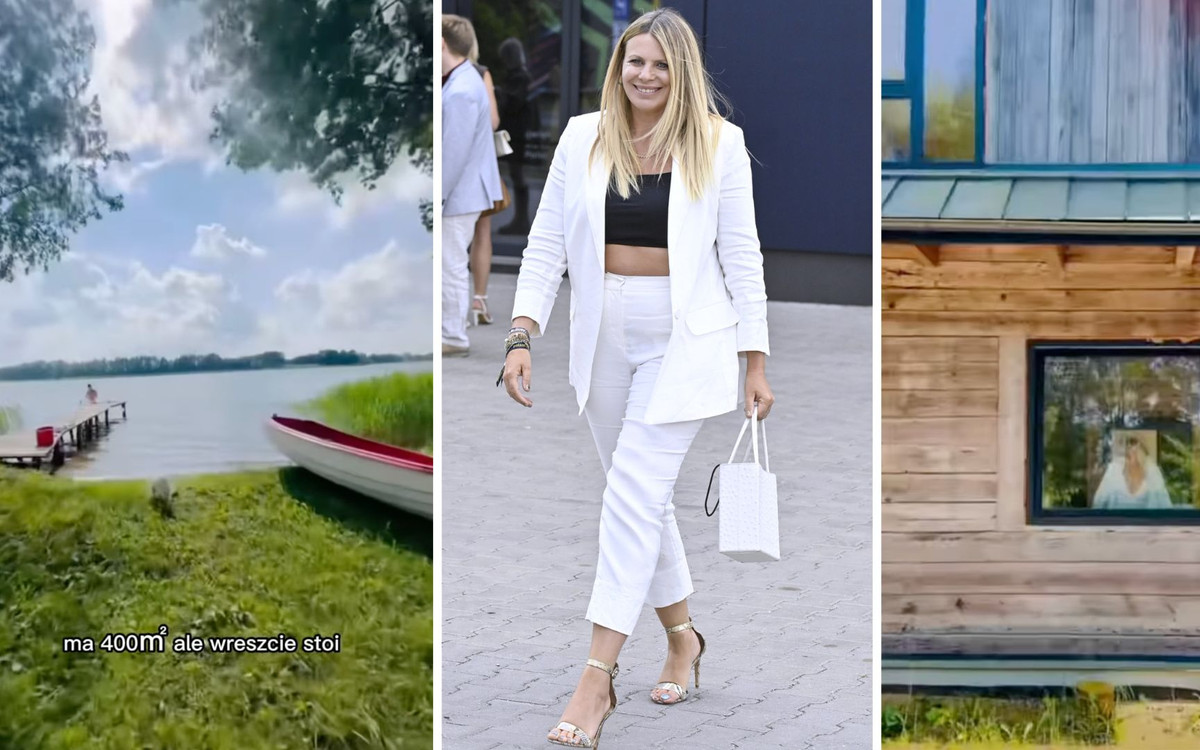 Maria Sadowska z dumą pokazała nową willę! Posiadłość w środku lasu ma ponad 400 m2 (FOTO)