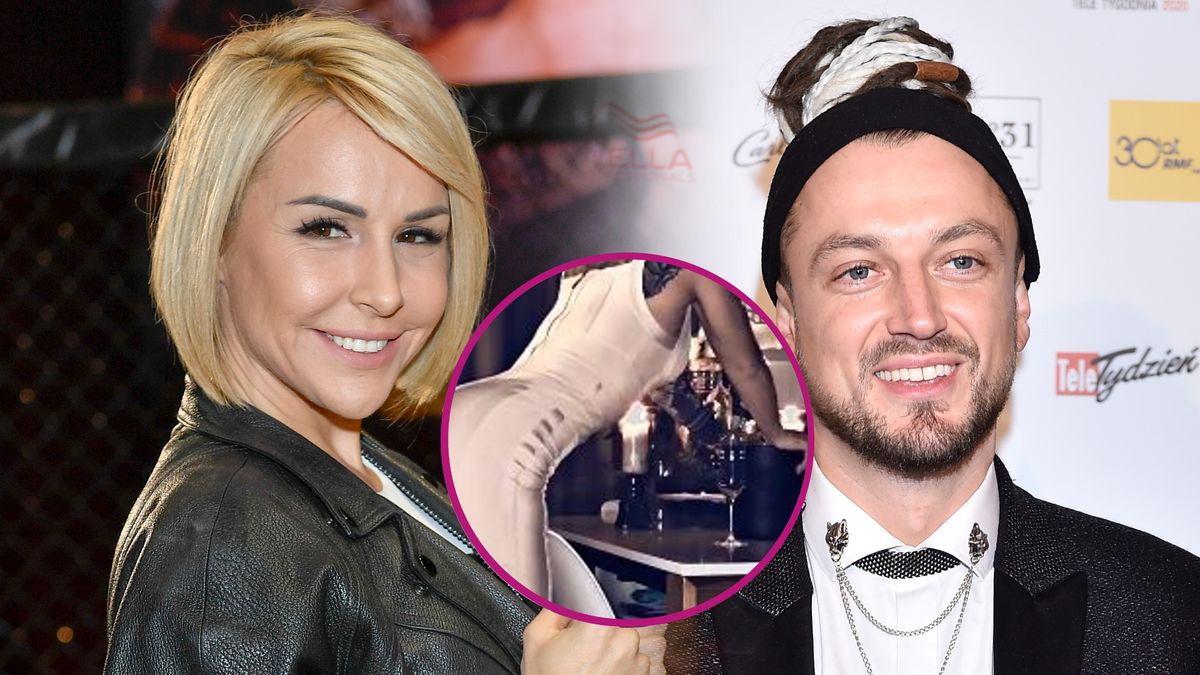 Blanka Lipińska i Baron na domowej randce