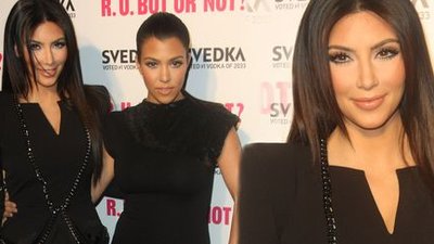 Kim i Kourtney – dwie czarne piękności (FOTO)