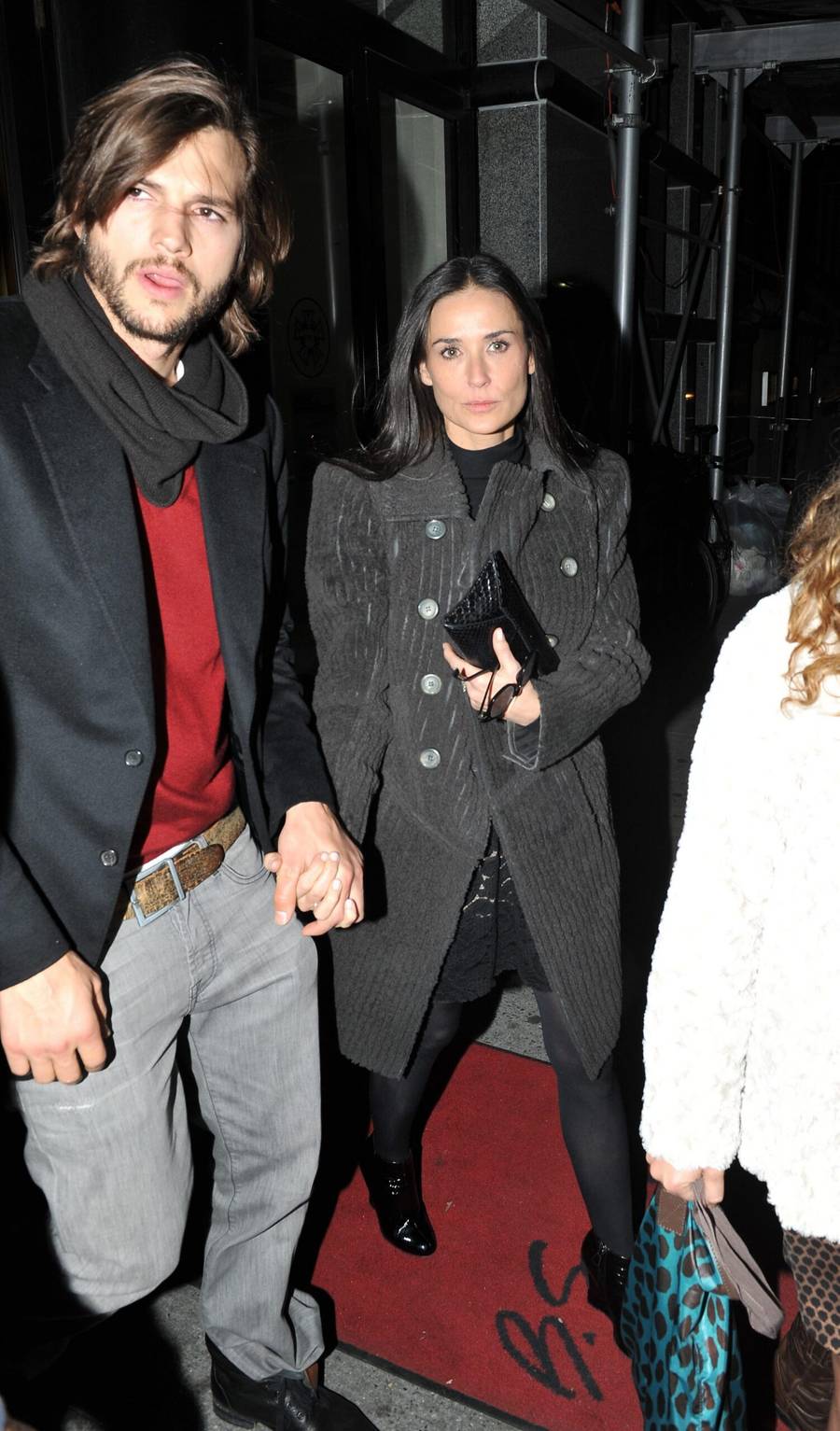 Ashton Kutcher i Demi Moore, fot. Forum