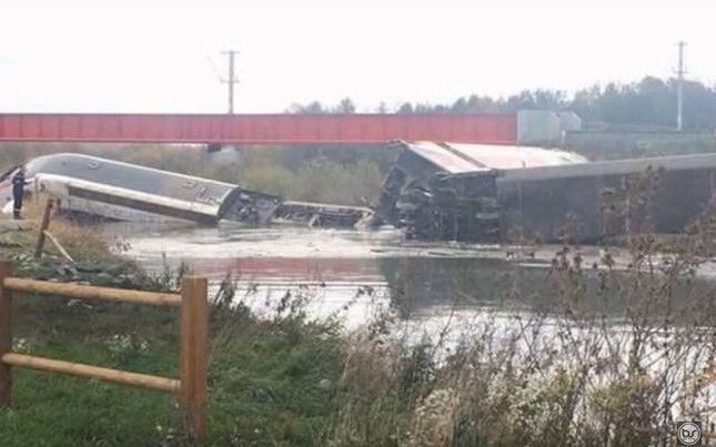 We Francji wykoleił się szybki pociąg TGV
