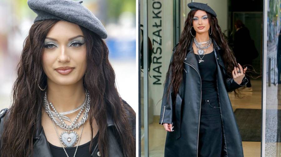 Viki Gabor w MROCZNEJ stylizacji wkroczyła do studia "Dzień Dobry TVN"