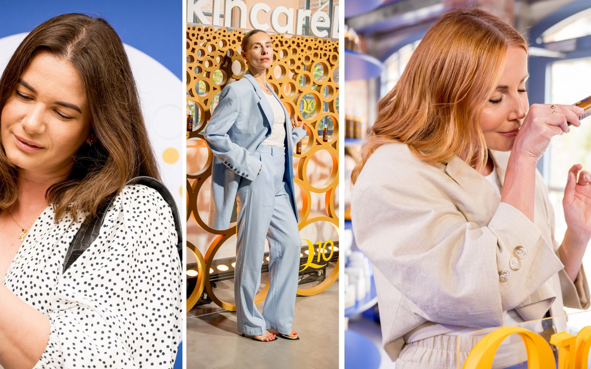 Gwiazdy na evencie NIVEA. Agnieszka Sienkiewicz w groszkach, Hubert Gromadzki z Top Model