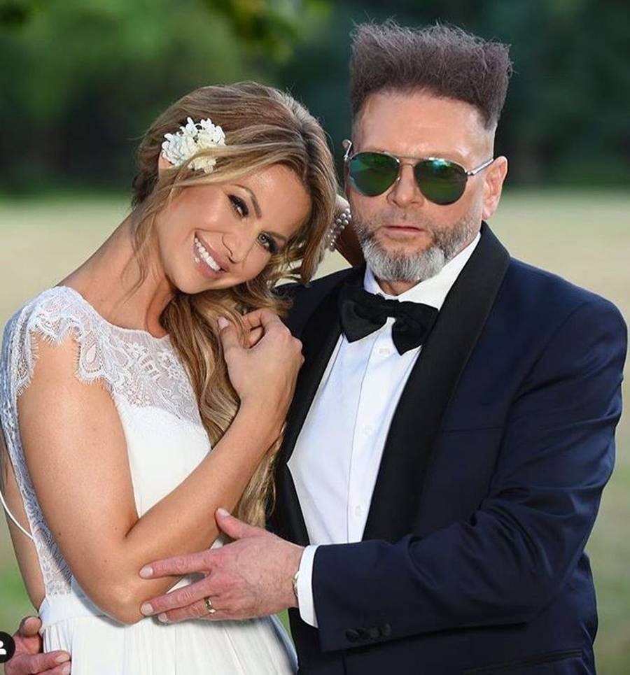 Krzysztof Rutkowski i Maja Plich