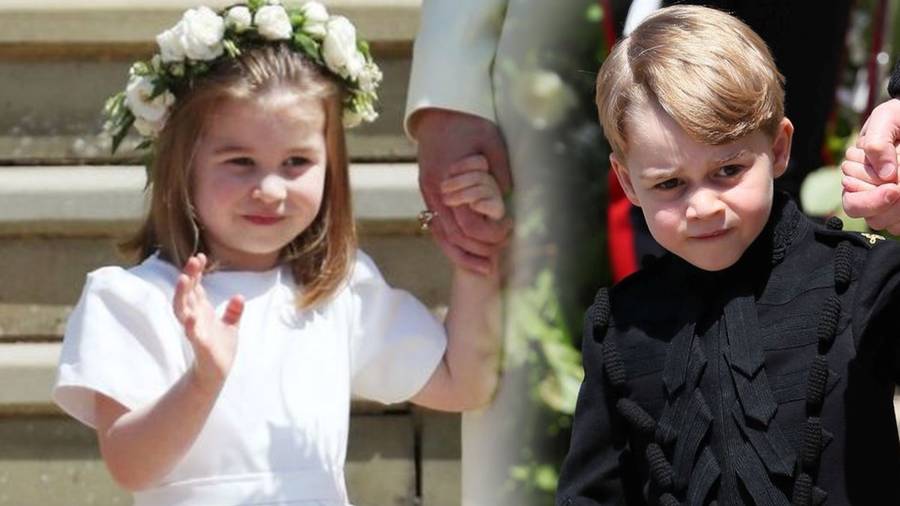 Wszyscy PRZEGAPILIŚMY ten szczegół w strojach George’a i Charlotte na ŚLUBIE Meghan i Harry’ego
