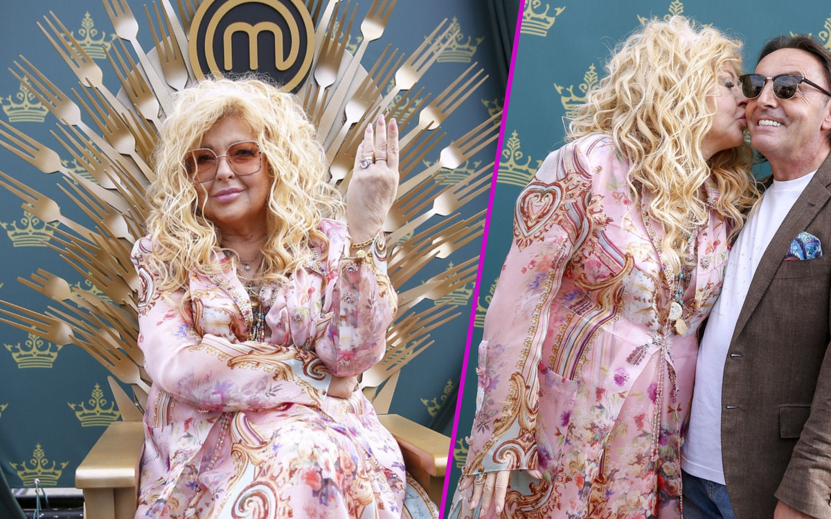 Magda Gessler CAŁUJE Michela Morana na gwiazdorskiej uczcie “MasterChefa”! Wyglądali jak król i królowa balu