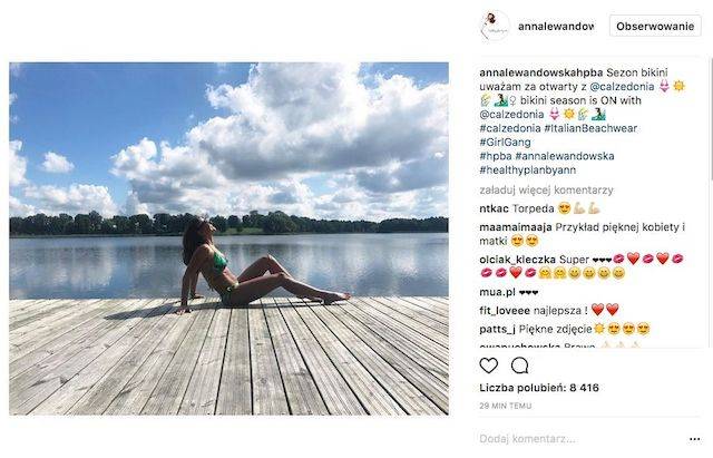 Anna Lewandowska pokazała się w BIKINI i fanki SZALEJĄ!